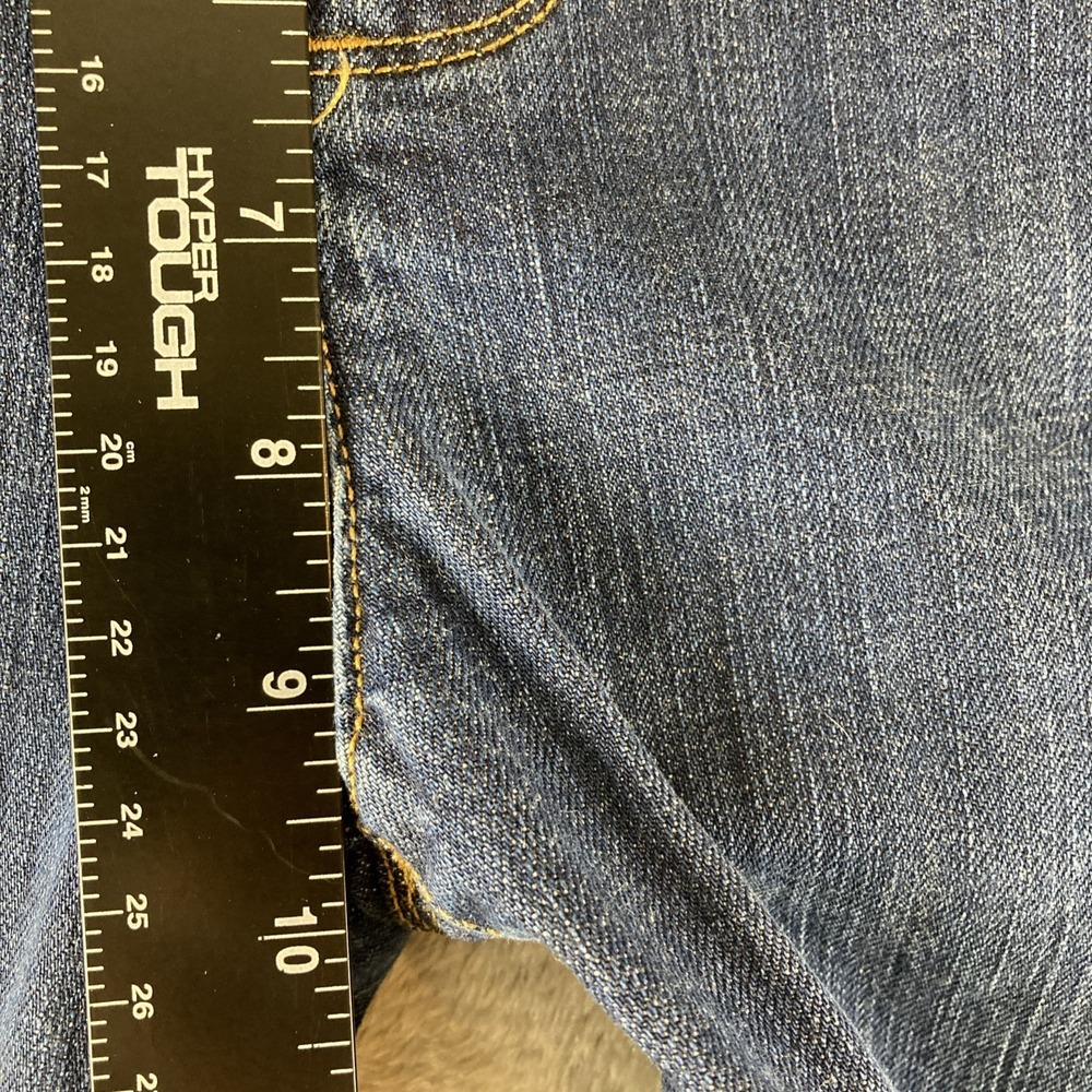 Jones New York Jeans Women's 4 Blue Denim Stretch Straight Leg Dark‎ Wash - Picture 11 of 16